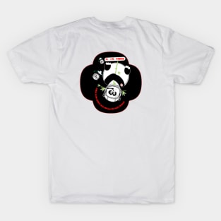 Cute Anime Pandas In Space (Blk) By Abby Anime(c) T-Shirt